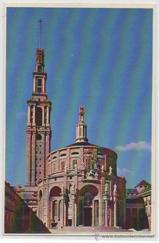 Postales: POSTAL DE GIJON IGLESIA DE LA UNIVERSIDAD LABORAL