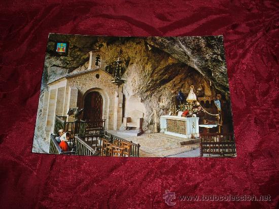 Cartes Postales: santa cueva de covadonga,dominguez-madrid ediciones fisa postales escudo de oro