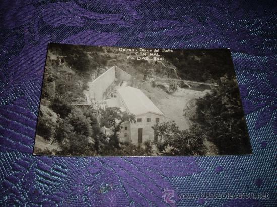 Postais: postal fotografica doiras-obras del salto central ,foto diaz boal