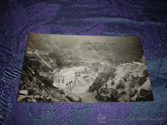 Postais: postal fotografica doiras-obras del salto central ,foto diaz boal