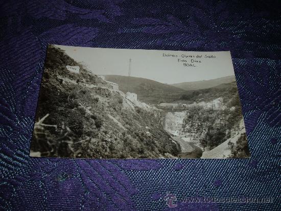 Postais: postal fotografica doiras-obras del salto central ,foto diaz boal