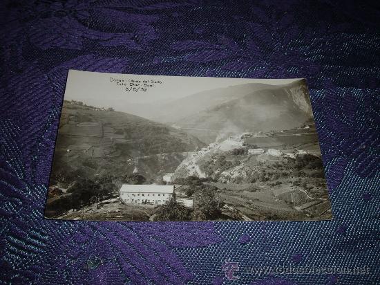 Postais: postal fotografica doiras-obras del salto central8-8-32 ,foto diaz boal