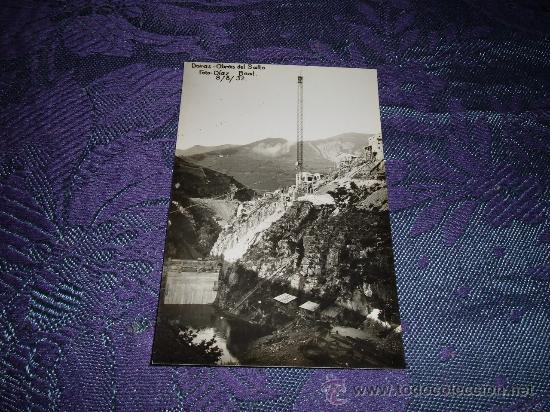 Postais: postal fotografica doiras-obras del salto central8-8-32 ,foto diaz boal