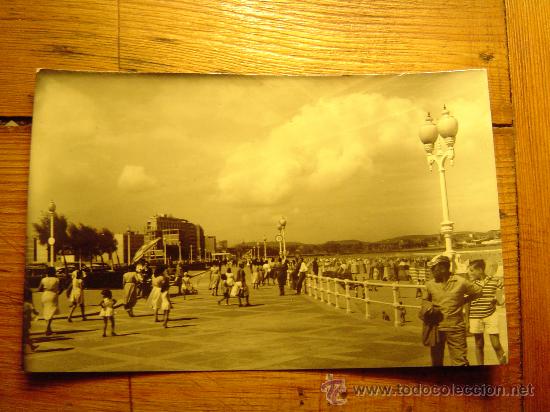 Postales: Bonita postal de Gijon - Foto 1