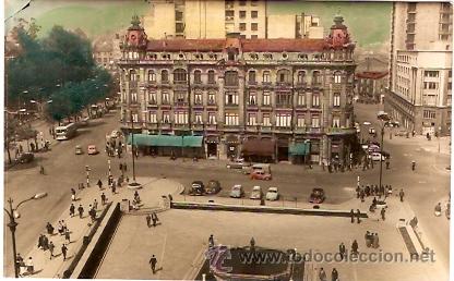 Postales: POSTAL OVIEDO PLAZA GENERALISIMO - Foto 1
