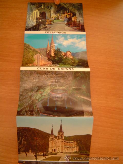 Postales: LIBRITO 10  POSTALES COVADONGA CUNA DE ESPA&Ntilde;A - Foto 2