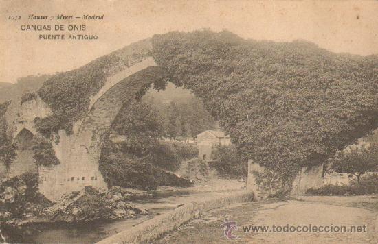 Postais: POSTAL ANTIGUA DE CANGAS DE ONIS (ASTURIAS). PUENTE ANTIGUO. P-AST-032