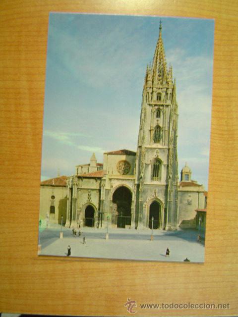 Postales: POSTAL OVIEDO LA CATEDRAL   SIN CIRCULAR - Foto 1