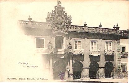 Postales: POSTAL OVIEDO EL HOSPICIO - Foto 1
