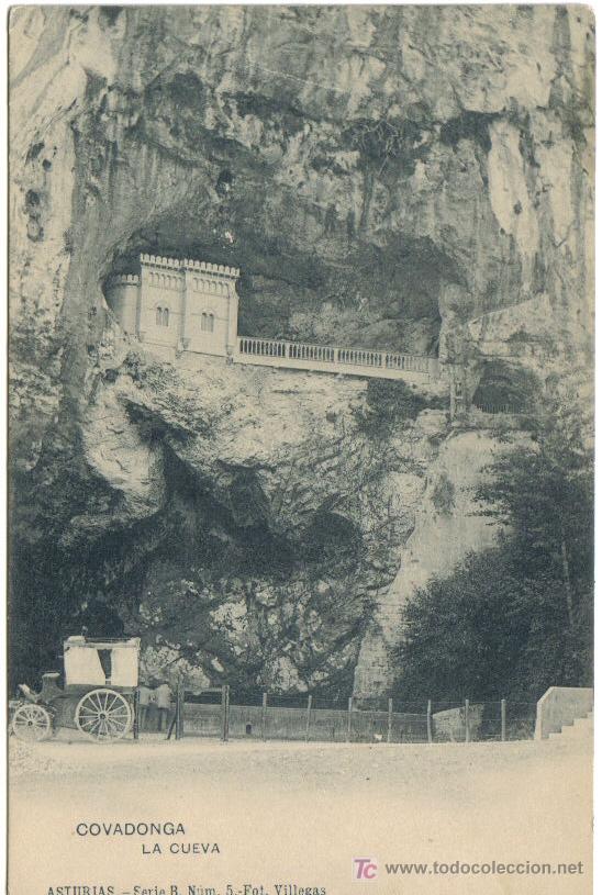 Postales: COVADONGA (ASTURIAS) LA CUEVA, - Foto 1