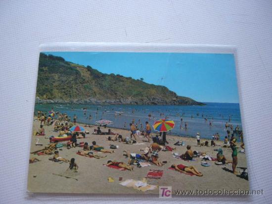 Postales: Luarca. La playa. Ed. Alarde. N&ordm; 7 - Foto 1