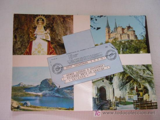Postales: Covadonga. Ed. Alarde. N&ordm; 55 - Foto 1