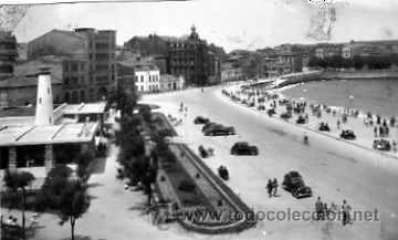 Postales: POSTAL GIJON AVDA. DE LA VICTORIA - Foto 1