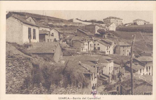 Postcards: LUARCA(ASTURIAS).-BARRIO DEL CAMBARAL