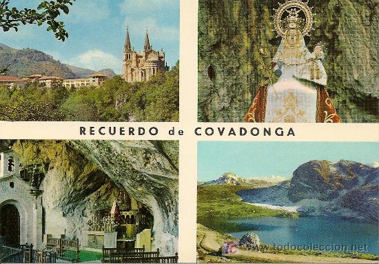Postales: RECUERDO DE COVADONGA (1977) - Foto 1