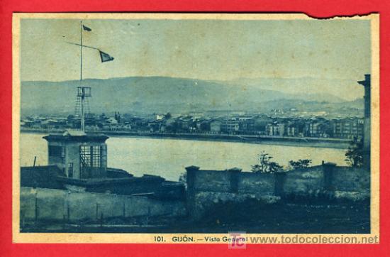 Postais: GIJON, VISTA GENERAL,   P33966