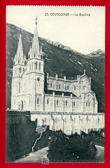 Postais: COVADONGA, LA BASILICA,   P33978