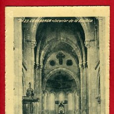 Cartes Postales: COVADONGA, INTERIOR DE LA BASILICA, P34007. Lote 25156438