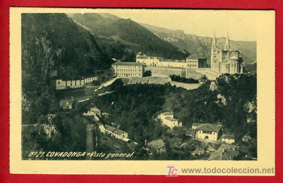 Postales: COVADONGA, VISTA GENERAL,   P34015 - Foto 1