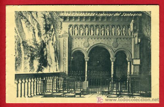 Postais: COVADONGA, INTERIOR DEL SANTUARIO,   P34016