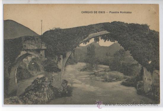 Postcards: TARJETA POSTAL DE CANGAS DE ONIS PUENTE ROMANO ASTURIAS