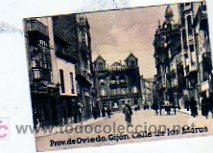 Postcards: Gijon Asturias. Cromito 4,50 x 6,50 cm. Calle de los Moros. Num. 287. Henry Clay and bock & co.