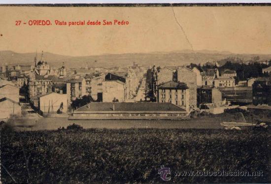 Postcards: OVIEDO(ASTURIAS).-VISTA PARCIAL DESDE SAN PEDRO