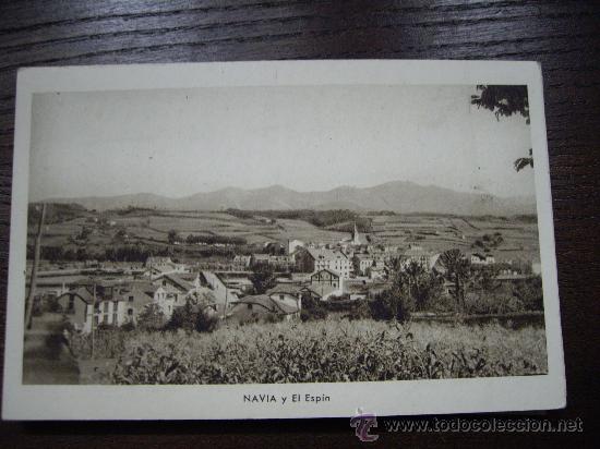 Postales: POSTALES DE NAVIA  A&Ntilde;OS 40 - Foto 1