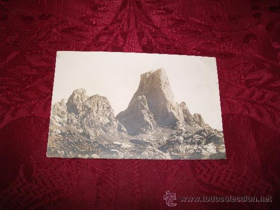 Postcards: Postal fotografica Picos de Europa -Naranjo de Bulmes, tampon Alvaro Fernandez-fotografo