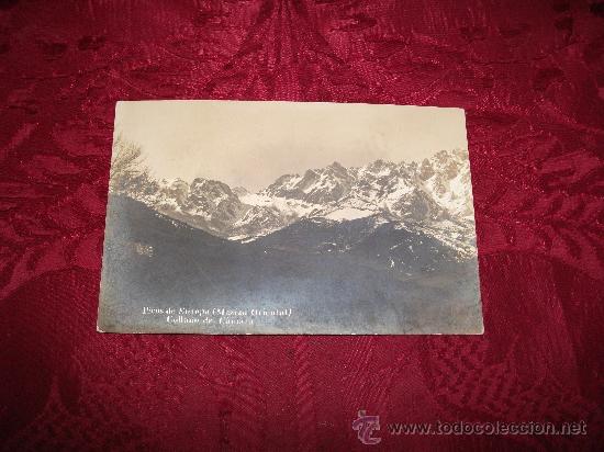 Postcards: Postal fotografica Picos de Europa- Collado de Camara, tampon Alvaro Fernandez-fotografo