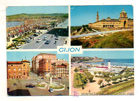 Postales: GIJ&Oacute;N. - Foto 1