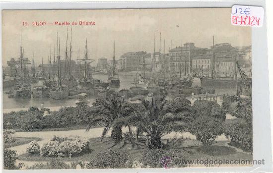 Postales: (PS-17124)POSTAL DE GIJON-MUELLE DE ORIENTE - Foto 1