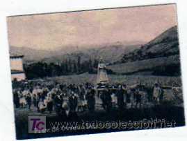 Postais: Balneario Caldas de oviedo. Procesion.Asturias. Cromito 4,50 x 6,50 cm. Num 343.Henry clay and Bock.