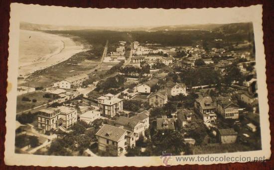 Postcards: ANTIGUA FOTO POSTAL DE AVILES - VISTAL PARCIAL DE SALINAS - ED. A. NU&Ntilde;EZ - NO CIRCULADA.