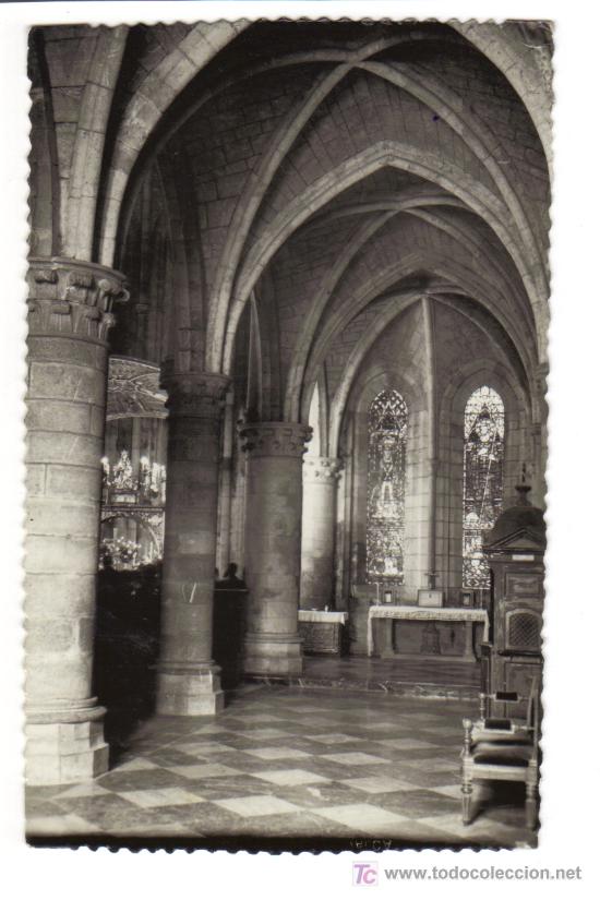 Postales: RONCESVALLES  -  7   -   NAVE LATERAL - Foto 1