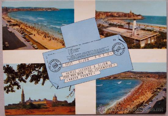 Postales: GIJON - Foto 1