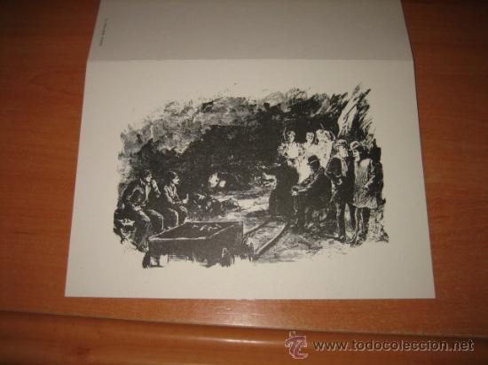Postales: UNA MINA EN LANGREO  EN 1864 - Foto 3