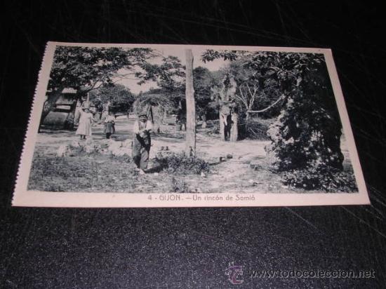 Postales: 4 GIJON - UN RINCON DE SOMIO - - Foto 1