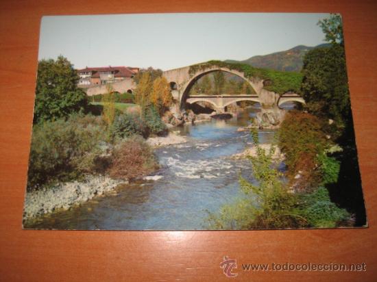 Postales: N&ordm; 100-CANGAS DE ONIS   PUENTE ROMANO    EDICIONES ALARDE - Foto 1
