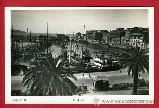 Postales: gijon, el muelle,    p43117 - Foto 1