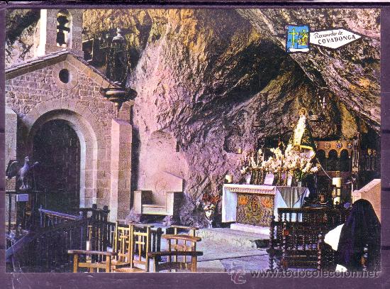 Postales: CUEVA DE COVADONGA - Foto 1