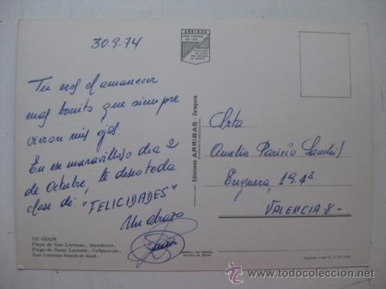 Postales: GIJON - REF.: R-5-54 - Foto 2