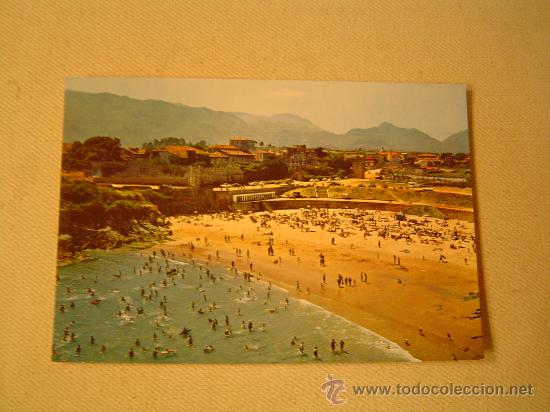 Postales: Postal de Llanes.- Playa del Sabl&oacute;n - Foto 1