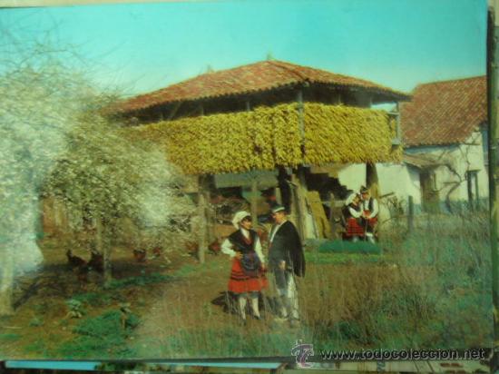 Postales: FOLKLORE ASTUR.  N&ordm; 162.  ALARDE.  CIRCULADA. - Foto 1