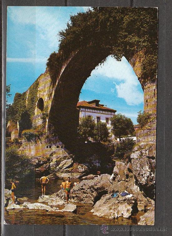 Postales: 36 CANGAS DE ONIS. PUENTE ROMANO - Foto 1