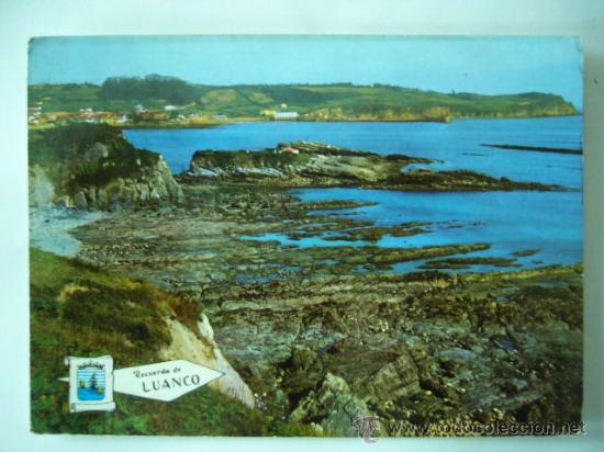 Postales: LUANCO. ASTURIAS. ESCRITA Y CIRCULADA - Foto 1