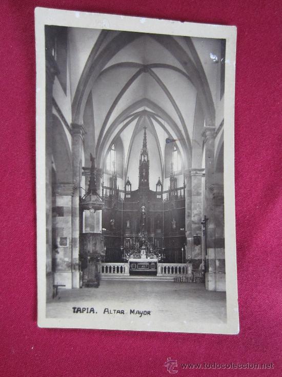 Postales: TAPIA - ALTAR MAYOR - Foto 1