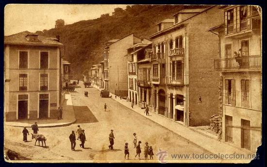 Postales: LUARCA : Ed. E. Camilo Gomez - Avenida de Campoamor. - Foto 1