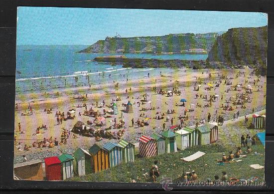Postales: 6.- LUARCA. PLAYA DE SALINAS - Foto 1