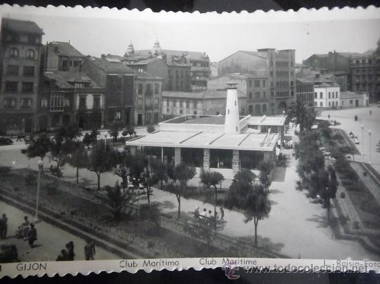 Postales: GIJON - CLUB MARITIMO - Foto 1